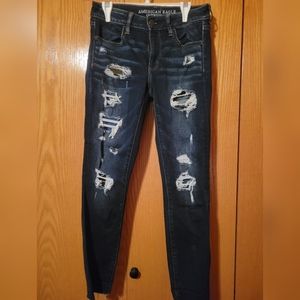 American Eagle Ripped Jeggings
